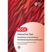 FIA Maintaining Financial Records FA2 by BPP Learning Media Paperback