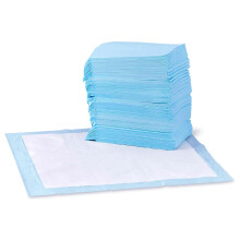 Amazon Basics Dog and Puppy Pee Pads with Leak-Proof Quick-Dry Design for Potty Training, Standard Absorbency, Regular Size, 22 x 22 Inches, Pack of 1