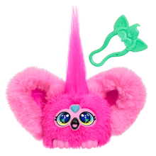 Furby Furblets Flo-Flo Mini Friend Electronic Plush Toys for Girls & Boys 6+ Pink Flamingo Speaks Furbish & Plays Music Series 4