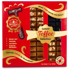 Walkers Toffee Hammer Bar Selection Box with Metal Hammer 4 Pack