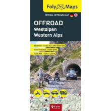 FolyMaps OFFROAD Western Alps 1250000 by Martin Schempp Other Book