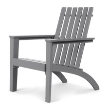 Sedie da giardino - HELLOSHOP26 - Adirondack - Legno di acacia - Ergonomico - Supporto 160 kg