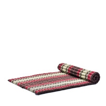 Leewadee - Kapok Roll Mat - Handcrafted Folding Sleep & Relaxation Mattress from Thailand, Ideal as Guest Bed, Camping Mat, Yoga Mat or Traditional Fu