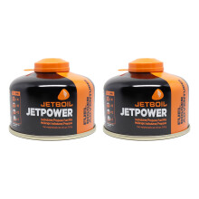 Jetboil Jetpower Brandstof voor Jetboil Kampeer- en Backpackingfornuizen, 100 Gram (2-Pack)