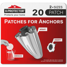 X-Protector Patches voor Ankers - Set van 20 Stuks in 2 Maten - Wandanker Herstel Pads