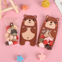 Cartone Animato Animale Sacchetto di Caramelle Sacchetto Regalo Simpatico Coniglio Leone Snack Sacchetto di Biscotti Giungla Festa di Compleanno