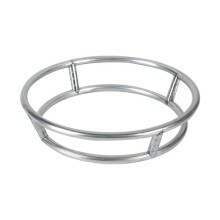 Wok en Acier Inoxydable Wok Anneau Pot Support BrûLeur Grille de Remplacement Fil Isolé Pot Tapis Support pour Cuisine Wok Accessoires