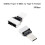 USB3.2 Type-C Male to Type-E Female Adapter 20Gbps Computer Case Front Type-E Adapter for Computer Motherboard Expansion 2