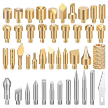 43 Pieces Wood Burning Tip Set Wood Burning Tip Wood Burning Tips Template for DIY Embossing and Carving Crafts