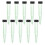 50-Pack Blomvattenrör, 4 Tum/10 cm Plastblommrör med Gummilock för Blomma 1