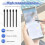 1 Set of  Tips, Striking 2 Stylus Soft Tips/Tips Black Includes: 20 Tips 4 Accessories 6