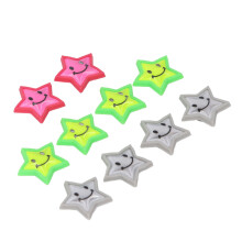 10 piezas de clips para radios de bicicleta de PVC, coloridos y reflectantes
