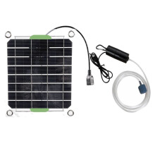 Bomba de Ar de AquáRio 20W Oxigenador de Energia Solar para Tanque de Peixes Bomba de OxigêNio Carregamento USB Bomba de áGua de Lagoa