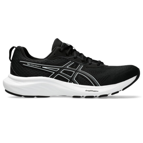 Asics ASICS Scarpe da Corsa Gel-Contend 9 Uomo, 7, Nero/Bianco