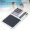 Multifunctional LCD Calculator Notepad, 225mAh, 253x159x16mm, White 6