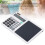 Multifunctional LCD Calculator Notepad, 225mAh, 253x159x16mm, White 5