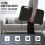 Foldable Laptop Table Bed Tray with USB Hub,Fan LED Light & Side Drawer 5