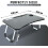 Foldable Laptop Table Bed Tray with USB Hub,Fan LED Light & Side Drawer 7