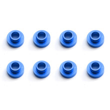 8pcs M3 Aluminum Alloy Servo Gasket Washers, Blue, 6.4mm Diameter