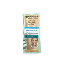 Crema BB Garnier Skin Naturals per pelle mista a grassa, Aloe e Acido Ialuronico, 50ml
