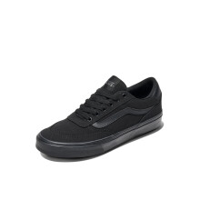 Vans Scarpe Brooklyn LS da Uomo | Sneakers Basse per Uso Quotidiano, Camminate, Lavoro e Moda, Canvas Nero/Nero, 10.5