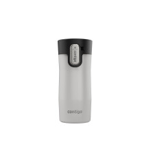 Contigo AUTOSEAL West Loop Vakuum-Isolierter Edelstahl Reisebecher, 12oz, Salt Frosted Pearl