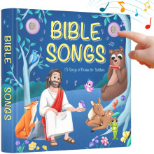 LEARNING BUGS Christliche Bibellieder - 13 Lieder für Kleine, Musikbuch mit 28 Tasten