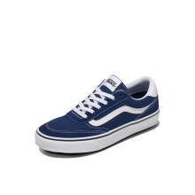 Vans Heren Brooklyn LS Schoen | Lage Sneakers voor Dagelijks Gebruik, Wandelen, Werk & Mode, Suède/Canvas, 10.5