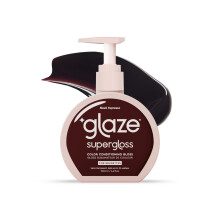 Glaze Supergloss Color Conditioning Gloss With Dispensing Pump - Hydrating Semi-Permanent Color Hair Gloss & Shine Boost - For Natural Medium to Dark