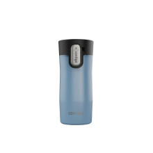 Contigo AUTOSEAL West Loop Vakuum-Isolierter Edelstahl Reisebecher, 12oz, Glacier Frosted Pearl