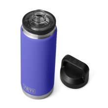 Bouteille YETI Rambler de 26 oz, étanche, isolée sous vide, acier inoxydable avec capuchon Chug, violet ultramarin