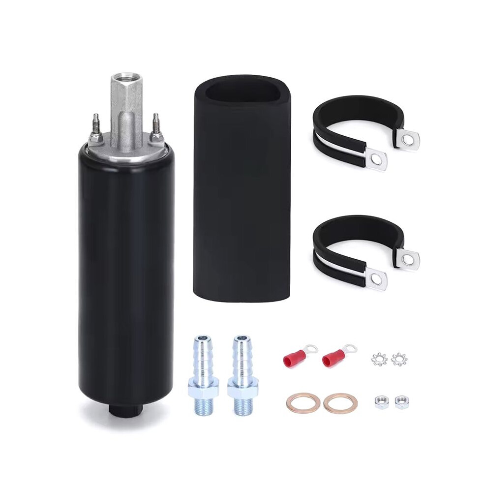 New Universal High Flow & Pressure External Inline 255Lph Fuel Pump Gsl392 Jr-Fpb005 4712125042839