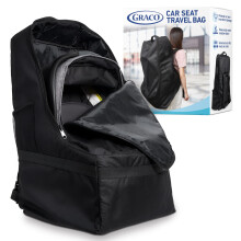 Graco Reisbag voor Autostoel & Draagrugzak, Duurzame Grote Rugzak voor Autostoelen