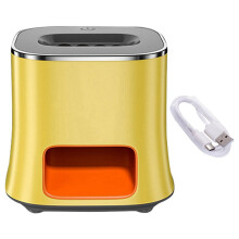 B-Sunflower Seed Splitter Automatisk SunflowerShell Remover USB Uppladdningsbar Skalare för SolrosfröN KöKsmaterial