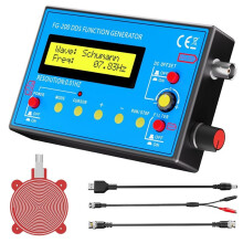 1Hz-500kHz DDS Signal Generator with Schumann-Resonator, Portable Multifunction Waveform Generator with AC/ Power