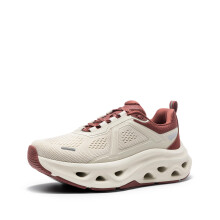 NORTIV 8 Dames Comfortabele Wandelschoenen Hardloop Tennis MovePropel Gym Sneakers, Maat 11, Beige/Bordeaux, SNWS247W