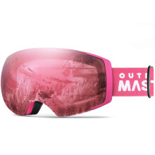 Lunettes de Ski OutdoorMaster PRO - Sans Monture, Lentille Interchangeable, Protection UV400