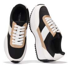 Project Cloud Dames Sneakers - Geheugenfoam Inlegzool en Lichte Schoenen - Antislip Veterschoenen - Modieuze Sneakers voor Dames