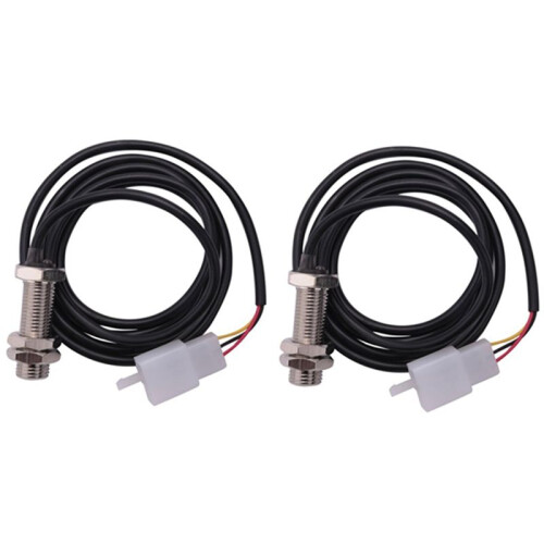 6 Pcs Sensor Cable for Motorcycle Digital Atv Odometer Speedometer Tachometer