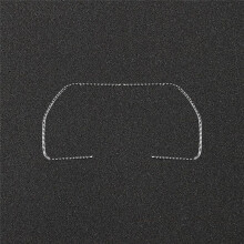 Fibre de Carbone pour 4Runner 2010-2020 Tableau de Bord Cadre D'Instrument Revêtement D'Habillage Accessoires Intérieurs