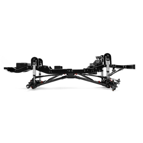 1/10 RC Accessories Simulation Climbing for D90 SCX10 TF2 Metal Front Shock Absorbers(Adjustable Height & Angle) 2