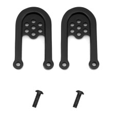 1/10 Accesorios RC Simulación de Escalada para Amortiguadores Delanteros de Metal D90 SCX10 TF2 (Altura y Ángulo Ajustables)