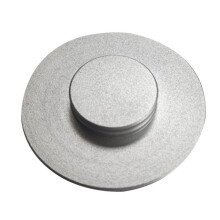 Turntables Stabilizer Clamp for LP Vinyl Turntables Disc for Stabilizer Weight for CDM12.1, CDM12.2 Silver  Hole