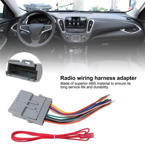 Autoradio-Kabelbaum-Adapterstecker für Chevy Silverado 2003-2007, Autozubehör 2