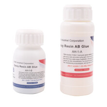 AB Carbonfaser-Reparatur-Epoxidharz, Starker Kleber für Auto- und Fahrradteile, Epoxidharz, Transparent, Kit A100 G-B27 G