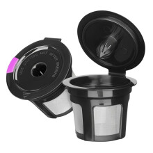 Wiederverwendbare K-Cups für K , K Elite, K Classic, K Compact, K Latte, K Select und Alle 2.0- und 1.0-Kaffeemaschinen, 2 Stück
