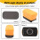 Denibbing File with Handheld Device, Double-Sided Grinding  Tools Car Paint Remover Tool Adjustable Paint File 8