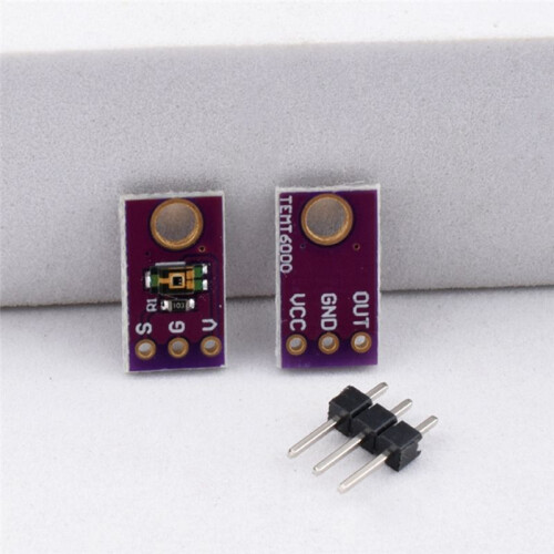 Sensor de Luz LED TEMT6000 Sensor Fotossensível TEMT6000 para Teste de Raio Fotossensível Eletrônico Do Módulo de Intensidade CA 2