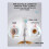 High Performance Universal Toilet Fill Valve Replacement Kit - Quiet and Fast Fill, Easy to Install Plastic 2