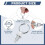 4 Pcs Spring Plunger with Pull Ring,M10x1.5 Pull Ring Indexing Plunger Retractable Spring Manual Plungers for Industrial 3